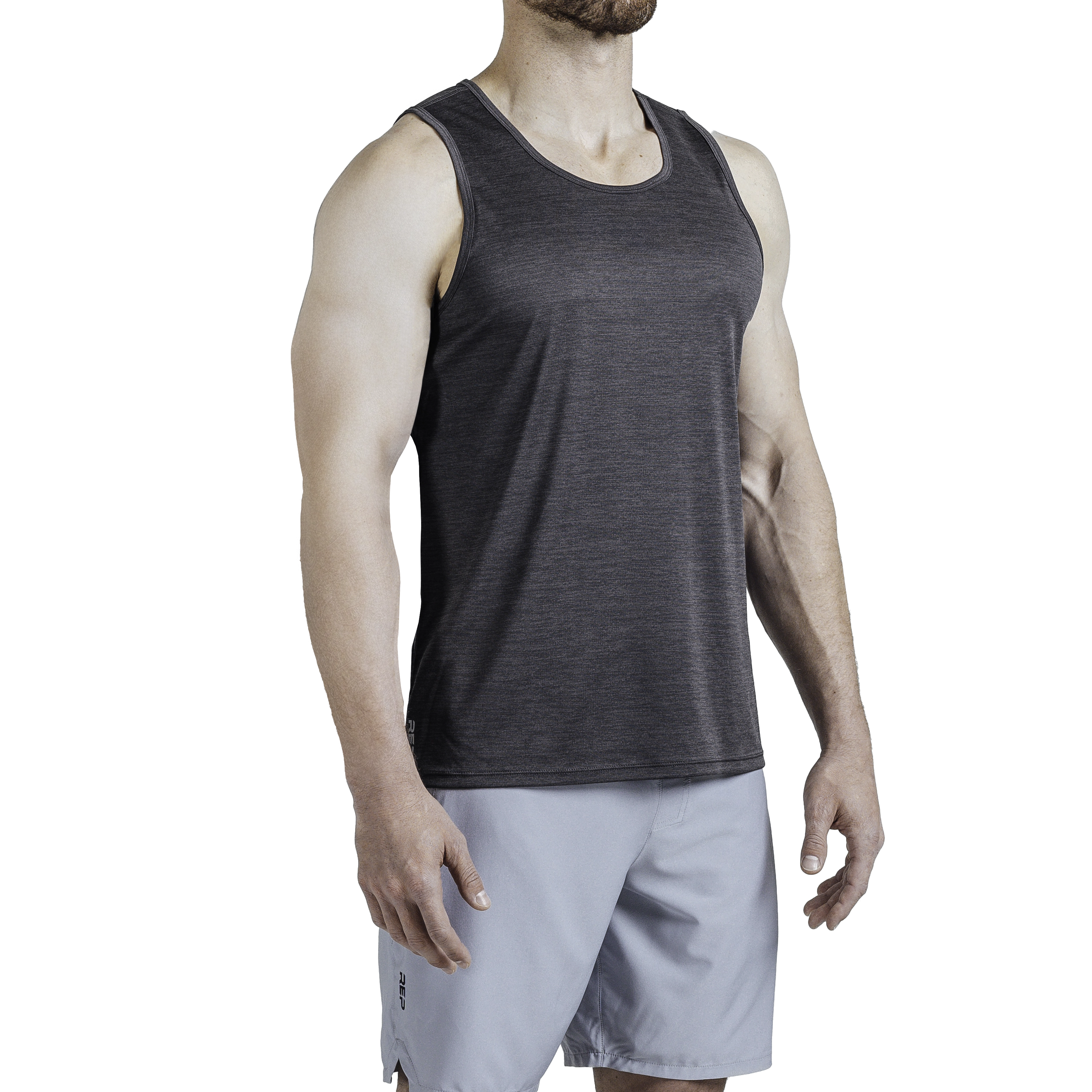 Men's Sigmatech Tank Top - Heather Olive / Small